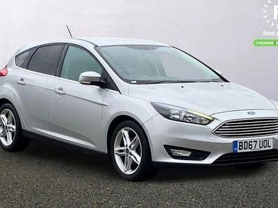 Silver Used 2017 Ford Focus Zetec Hatchback | £7,299 (Good price)