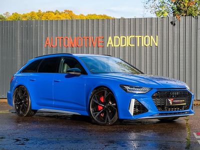 Used Audi RS6 Design 600 HP (441 kW) 2021 Nogaro blue Estate