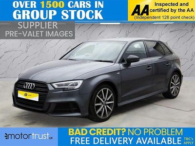 Grey Used 2019 Audi A3 Sportback Black Edition Hatchback | £14,195 (Fair price)