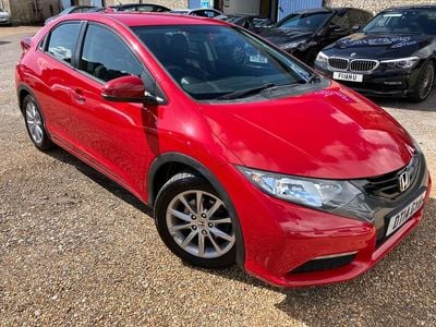 Red Used 2014 Honda Civic S Hatchback | £4,795 (Fair price)