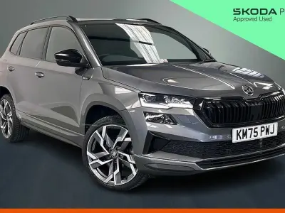 Used Skoda Karoq SportLine 110 HP (80 kW) 2025 Graphite grey metallic SUV