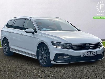 Used VW Passat R-line 150 HP (110 kW) 2021 White Estate