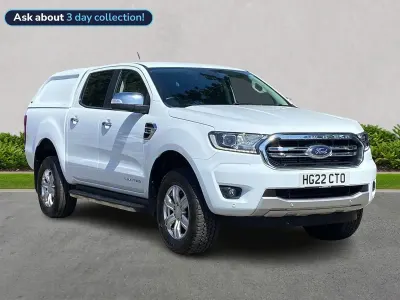 Used Ford Ranger Limited 2022 White Pickup