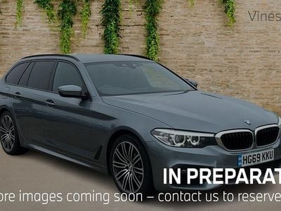 Used BMW 520 M Sport 181 HP (133 kW) 2019 Blue Estate