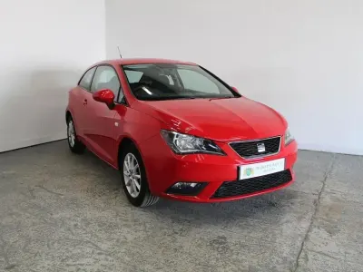 Used Seat Ibiza SE Technology 90 HP (66 kW) 2017 Red Coupe