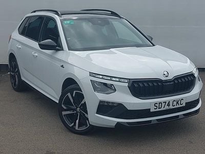 Used Skoda Kamiq Monte Carlo 116 HP (85 kW) 2024 White SUV