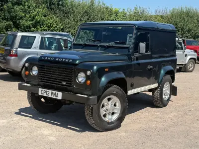 Used Land Rover Defender 2012 Green Hatchback