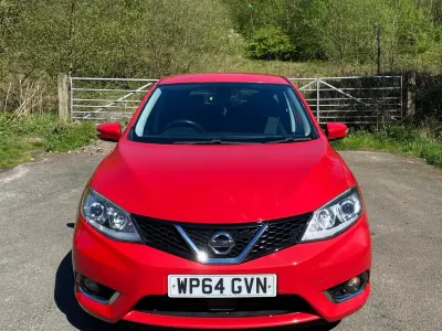 Used Nissan Pulsar N-TEC 110 HP (80 kW) 2014 Red Hatchback
