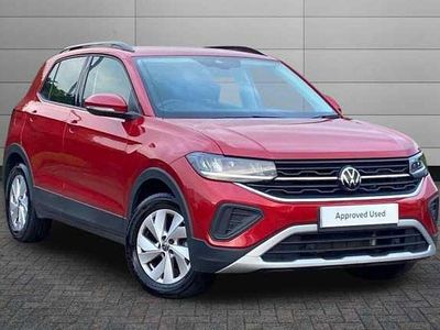 Kings red Used 2024 VW T-Cross Life SUV | £19,545 (Fair price)