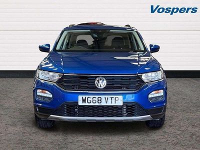 Usado VW T-Roc SE 150 HP (110 kW) 2019 Azul SUV