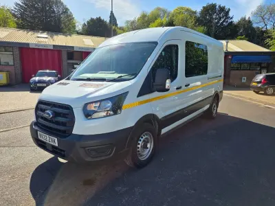 Used Ford Transit 130 HP (95 kW) 2022 White Van