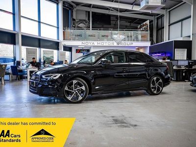 Used Audi A3 Black Edition 116 HP (85 kW) 2019 Black Sedan