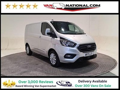 Used Ford Transit Custom Limited 130 HP (95 kW) 2021 Silver Van