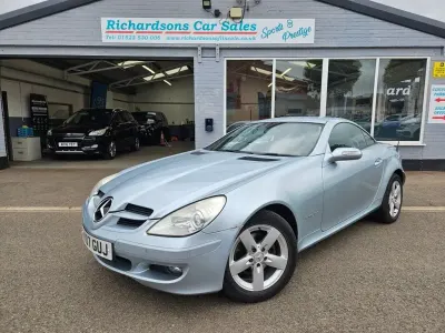 Used Mercedes SLK200 2007 Silver Cabriolet
