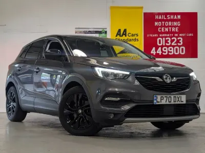 Used Vauxhall Grandland X SRi 2021 Moonstone grey SUV