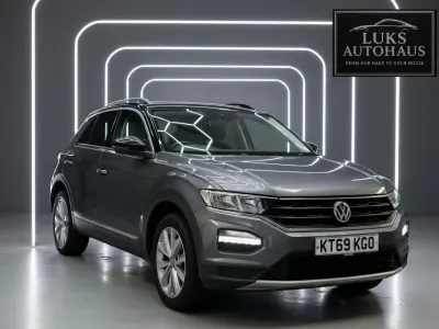 Used VW T-Roc Design 150 HP (110 kW) 2020 Grey SUV