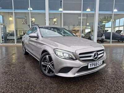 Silver Used 2018 Mercedes C200 Premium Sedan | £15,995 (Good price)