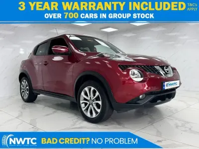 Used Nissan Juke Tekna 117 HP (86 kW) 2015 Red SUV
