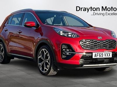 Used Kia Sportage GT-Line S 182 HP (133 kW) 2019 Red SUV