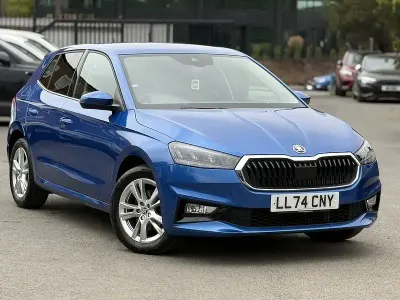 Used Skoda Fabia SE L 116 HP (85 kW) 2024 Blue Hatchback