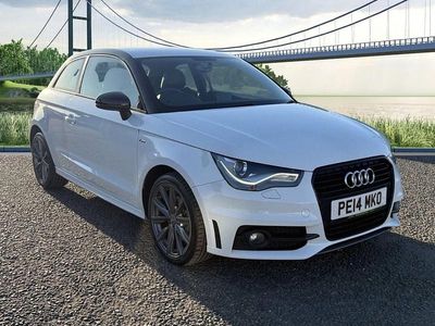 Used Audi A1 S-Line 122 HP (89 kW) 2014 White Hatchback