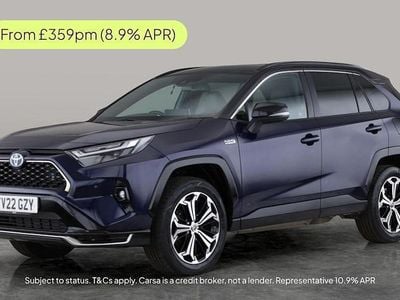 Blue/black Used 2022 Toyota RAV4 Estate | £23,080 (Good price)