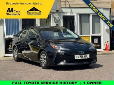 Used Toyota Prius Business Edition 122 HP (89 kW) 2020 Black Hatchback