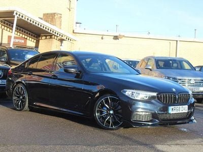 Black Used 2018 BMW 530e M Sport Sedan | £16,385 (Fair price)