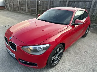 Used BMW 116 Sport Line 136 HP (100 kW) 2013 Red Hatchback