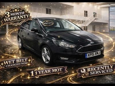 Used Ford Focus Zetec 125 HP (91 kW) 2015 Black Hatchback