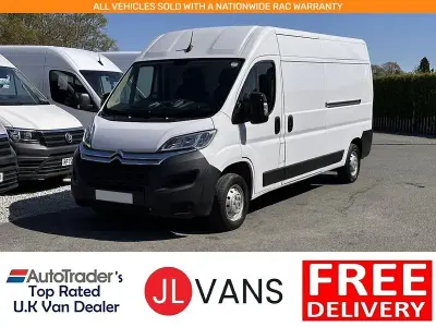 Used Citroën Relay 140 HP (102 kW) 2023 White Van