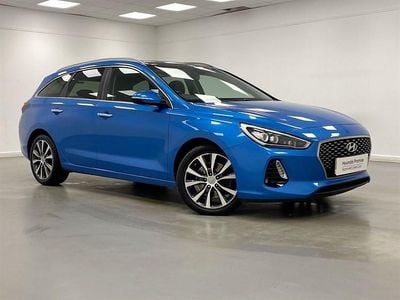 Blue Used 2018 Hyundai i30 Premium SE Estate | £9,995 (A bit pricey)