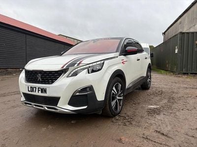 Used Peugeot 3008 GT-line 2017 White SUV