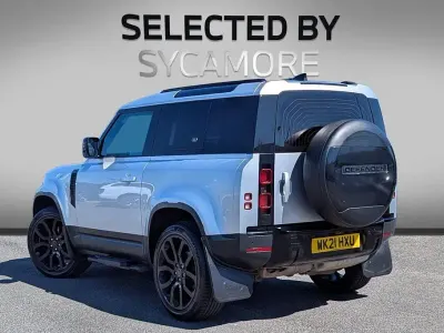 Używany Land Rover Defender Black Edition 2021 Srebrny SUV