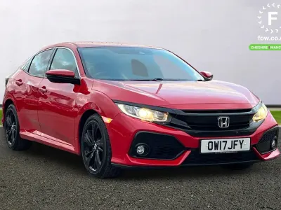 Used Honda Civic SR 129 HP (94 kW) 2017 Red Hatchback