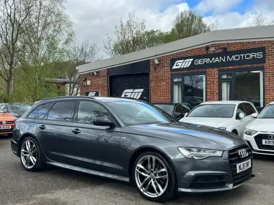 Usado Audi A6 Black Edition 190 CV (139 kW) 2018 Gris Familiar