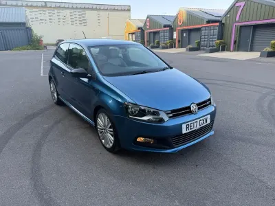 Used VW Polo BlueGT 2017 Blue Hatchback