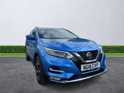 Used Nissan Qashqai Tekna 115 HP (84 kW) 2018 Blue SUV
