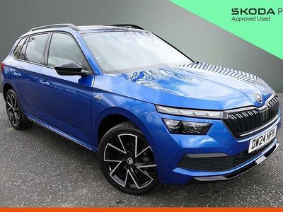 Used Skoda Kamiq Monte Carlo 110 HP (80 kW) 2024 Race blue metallic SUV