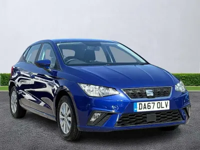 Used Seat Ibiza SE 75 HP (55 kW) 2018 Blue Hatchback