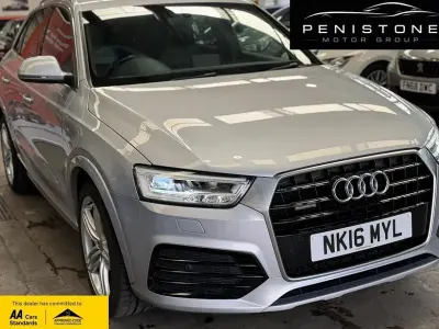 Used Audi Q3 S-line plus 184 HP (135 kW) 2016 Silver SUV