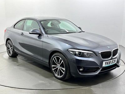 Used BMW 218 Sport Line 2018 Grey Coupe