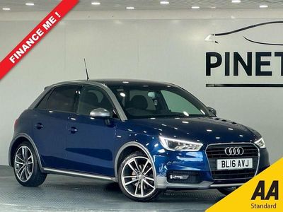 Used Audi A1 Sportback S-Line 125 HP (91 kW) 2016 Blue Hatchback