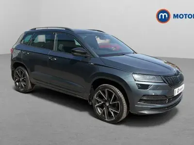 Used Skoda Karoq SportLine 150 HP (110 kW) 2021 Grey SUV