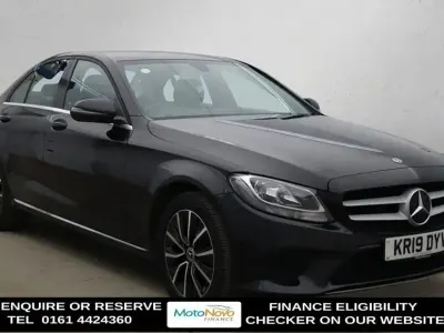 Begagnad Mercedes C200 SE 198 HK (145 kW) 2019 Svart Sedan
