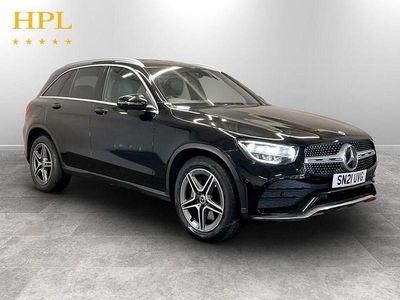 Begagnad Mercedes GLC220 AMG line 194 HK (142 kW) 2021 Svart SUV