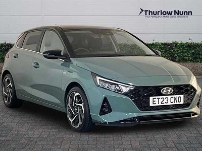 Used Hyundai i20 Ultimate 2023 Green Hatchback