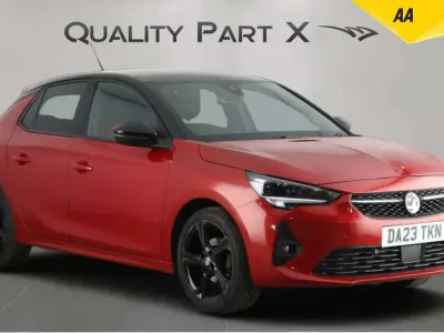Used Vauxhall Corsa 75 HP (55 kW) 2023 Red Hatchback