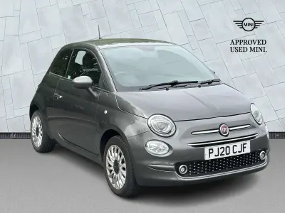 Used Fiat 500 Lounge 69 HP (50 kW) 2020 Grey Hatchback