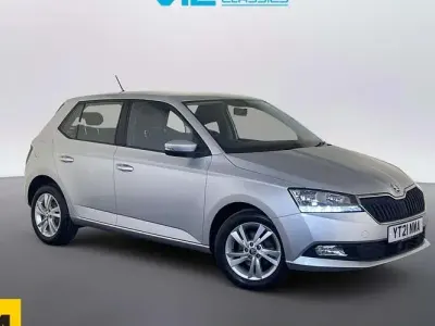 Używany Skoda Fabia SE 95 KM (69 kW) 2021 Srebrny Hatchback